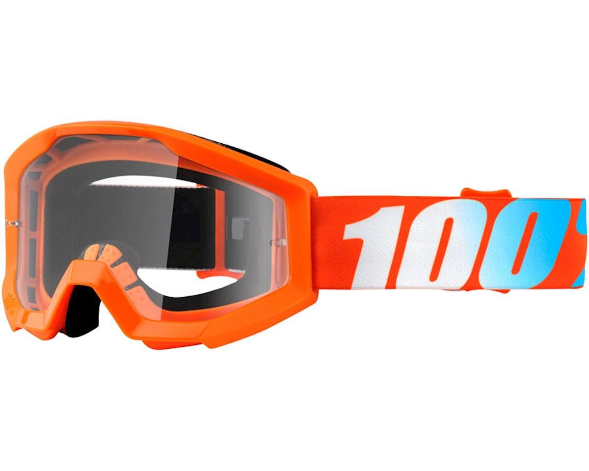 100% STRATA-2 FORECAST MOTO GOGGLE BLK ADULT