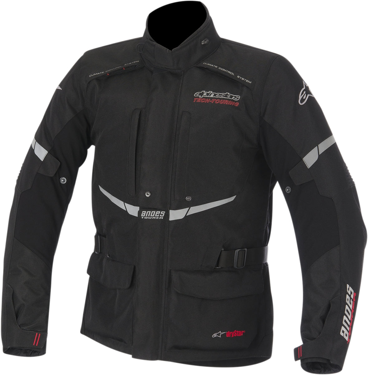 ALPINESTARS ANDES DRYSTAR ROAD JACKET BLACK SZ 2X-LARGE