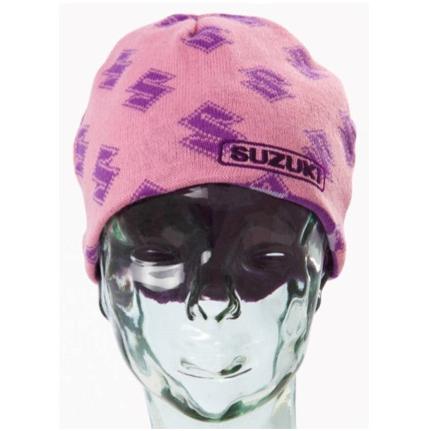 BEANIE LADIES REVERSE PINK/PURPLE