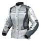 DRIRIDER APEX 4 LADIES JCKET GREY/WHITE/BLACK SZ 16